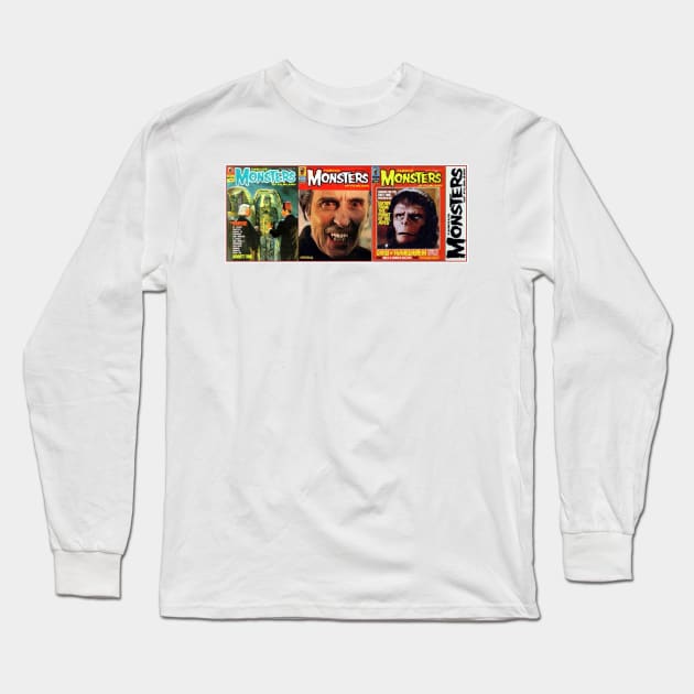 Classic Famous Monsters of Filmland Series 18 Long Sleeve T-Shirt by Starbase79